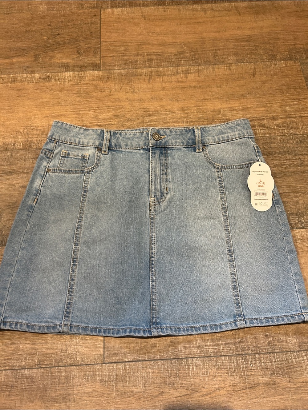 NEW!!! L(10/12) Plus denim skirts - Picture 7 of 11